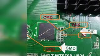 TMT5508 U801 EMMC CHIP PINOUT DIAGRAM [upl. by Kedezihclem]