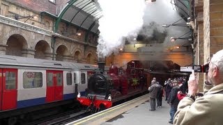 LU150 Steam Train  Paddington Underground Stn [upl. by Iseabal]