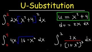 Usubstitution With Definite Integrals [upl. by Waxler]