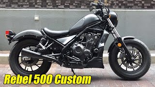 Honda Rebel 500 ALL MODS [upl. by Varden703]