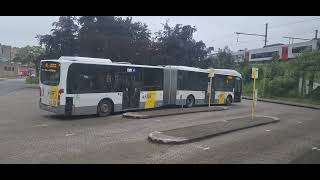 De Lijn OostVlaanderen Regio Waasland Bus Van Hool AG300 Lijn 82 richting AntwerpenLinkeroever [upl. by Litman804]