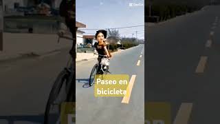 Un paseo en bicicleta 😆😆😆 [upl. by Relyks]