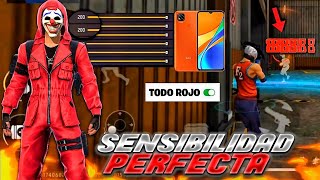 😱CONFIGURACION PARA XIAOMI REDMI 9C Free fire Nueva actualización sensibilidad Redmi 9c [upl. by Bjork608]