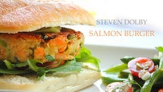 Salmon Burger recipe [upl. by Natka]