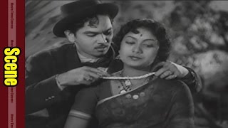 ANR amp Savitri Best Love Scene  Devdas Movie  ANR Savitri [upl. by Craggie]