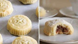 Maamoul Recipe  Semolina Stuffed Cookies [upl. by Attelrac541]