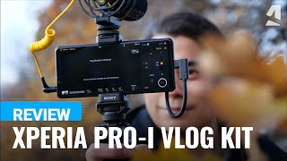 Sony Xperia ProI vlog monitor kit review [upl. by Pilloff]