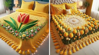 Trending 3D Bedsheet Designs 😍  💡✨ [upl. by Horton]