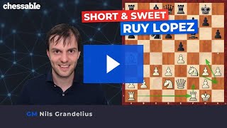 The Ruy Lopez explained by GM Nils Grandelius [upl. by Hortense]