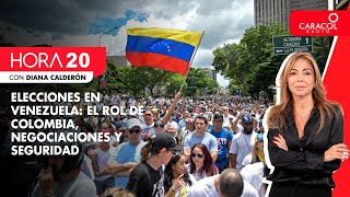 🔴 EN VIVO  HORA 20  Elecciones en Venezuela el rol de Colombia negociaciones y seguridad [upl. by Eivlys665]