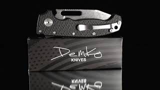 The All New Full Flat Grind AD20S by Demko Knives® [upl. by Belicia]