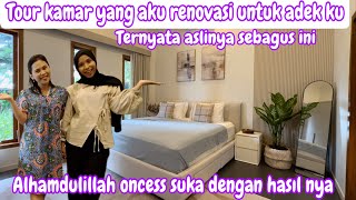 TOUR KAMAR YANG AKU RENOVASI UNTUK ViraPutrii  TERNYATA ASLINYA SEBAGUS İNİ [upl. by Abixah]