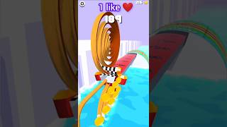 spiral roll game 4th level 👈🤣 comedy gaming spiralroll viral shorts [upl. by Neehsar198]