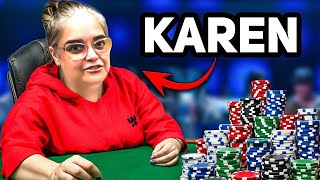 Delusional Woman Thrown Out of WSOP Tournament and Banned She RESPONDS [upl. by Nylodnew417]