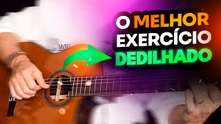 Aula de VIOLÃO O Melhor exercicio dedilhado INICIANTE no violão [upl. by Ardyce268]