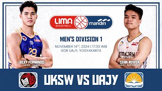 UKSW vs UAJY  Mens Division 1  Yogyakarta I Nov 14 [upl. by Isiad121]