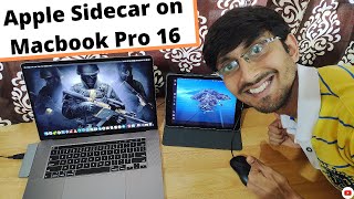 How to setup SIDECAR on the Macbook Pro 16quot  Sidecar on Macbook Pro amp iPad  Mac OS Catalina Tips [upl. by Caneghem]