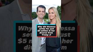 Why did Trump’s former daughterinlaw Vanessa decide to settle for just 5 million donaldtrump [upl. by Sug]