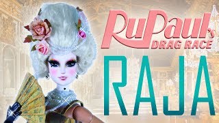 Custom Raja Doll and Marie Antoinette Wig  RUPAULS DRAG RACE [upl. by Drews220]