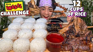 MANG INASAL 12 CUPS OF RICE MUKBANG PORK BARBECUE AND INASAL CHICKEN WITH CHICKEN OIL PINOY MUKBANG [upl. by Becker]