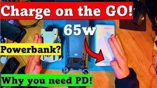 Charge your drone with a powerbank [upl. by Gabby]