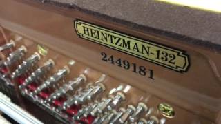 Heintzman 132 Vertical Grand Piano [upl. by Becca]