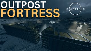 Starfield How to Defend Your Outposts  The Outpost Fortress [upl. by Yenffad]