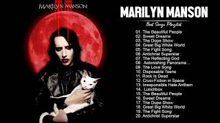 Marilyn Manson Greatest Hits Full Album  Best Songs Of Marilyn Manson Playlist 2021 [upl. by Airal32]