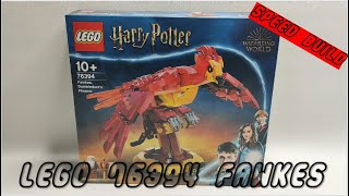 Lego 76394 Fawkes Speed Build [upl. by Alidia]