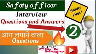 Safety Interview Questions and Answers  Safety Interview  Safety Officer interview questions [upl. by Elenore]