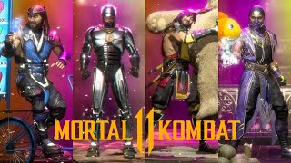 Mortal Kombat 11  All Friendships 4K 60FPS [upl. by Akcirret]