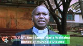 Bishop James Maria Wainaina at CYNESA Summit 2014 [upl. by Acirre669]