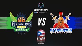 Plataneros de Corozal vs Atenienses de Manatí  LBP [upl. by Aslehc686]