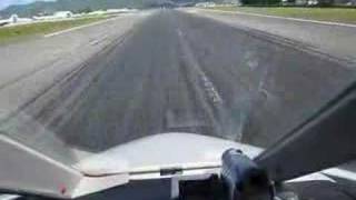 Cockpit Veiw  Landing St Maarten  Falcon 2000 [upl. by Aloibaf186]