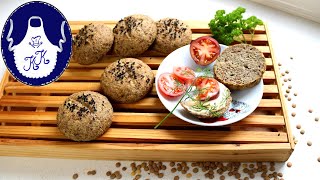 Gesunde Linsenbrötchen so einfach und kinderleicht gemacht  keine Hefekein ZuckerGluten frei [upl. by Tanitansy]