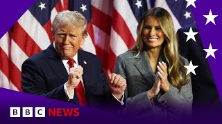 How US election night unfolded  BBC News [upl. by Alimaj]