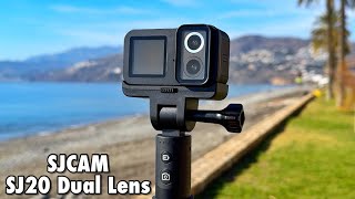 SJCAM SJ20 Dual Lens Action Camera Review amp Test [upl. by Ssirk]