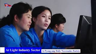 Successes in Pyongyang Citys Light Industry Sector English [upl. by Di974]