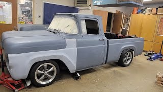 1960 Ford F100 on 2008 Crown Victoria February Progress [upl. by Persse]