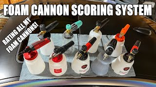 RATING MY FOAM CANNONS  HOW GOOD ARE THEY  KEAV SCORE RATING SYSTEM EXPLAINED [upl. by Husein913]