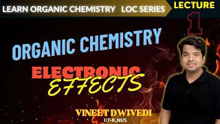 Learn Organic ChemistryL1 Electronic effect in Organic Compound [upl. by Pattani]