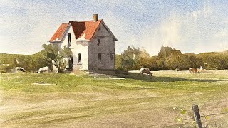 9 Minute Watercolor Tutorial for Absolute Beginners  Start Painting Today [upl. by Siclari]