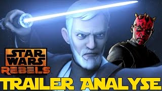 Star Wars Rebels Season 3 MidSeason Trailer Analyse  MarcSarpei [upl. by Ennaeilsel]