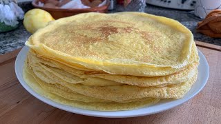 Filloas receta tradicional gallega [upl. by Blankenship985]