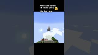 Bro was home alone 😏 minecraft memes minecraftmemes gaming minecraftshorts meme funny fyp [upl. by Nnayhs]