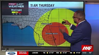 Tropical Storm Watch out for Georgia coast due to Milton [upl. by Sumedocin]