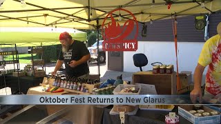 New Glarus hosts annual Oktoberfest [upl. by Conte]