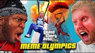 2 HOURS OF SIDEMEN FUNNIEST GTA MEME OLYMPICS [upl. by Oiraved651]