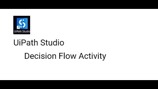 UiPath Studio Even Odd number using flow decision activity uipath [upl. by Rodina]