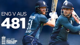 England Men SMASH World Record ODI Score  England v Australia 2018 Extended Highlights [upl. by Eirrot]